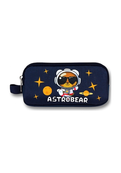 Ümit Çanta Erkek Çocuklar İçin İki Bölmeli Astronot Ayıcık Baskılı Kalemlik - Lacivert Beyaz - 5047 Lacivert - Beyaz Ümit Çanta Erkek Çocuklar İçin İki Bölmeli Astronot Ayıcık Baskılı Kalemlik - Lacivert Beyaz - 5047 Lacivert - Beyaz