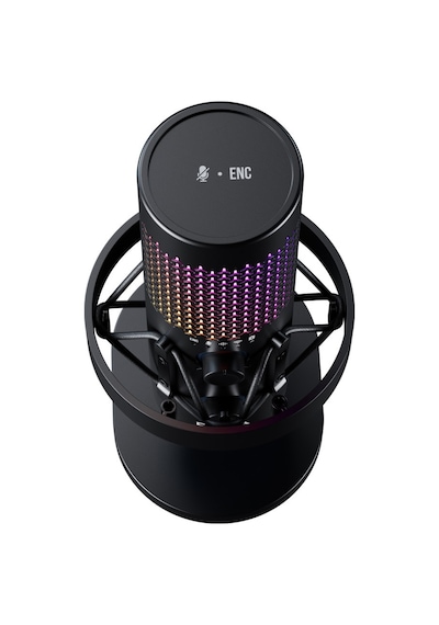 Boya K5 - Boya K5 Kablosuz Bağlantılı Rgb Aydınlatmalı Usb Condenser Mikrofon