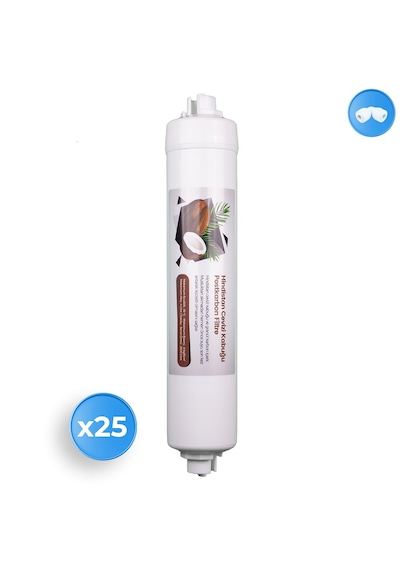 Su Arıtma Cihazı Coconut Eco Post Carbon Tatlandırıcı Filtre 25 A