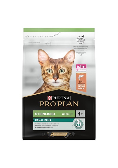 Sterilised Somonlu Kuru Kedi Maması 3 Kg