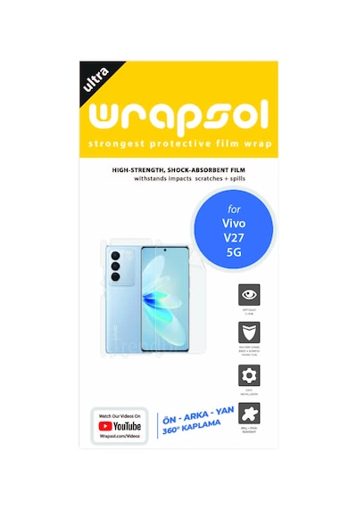 Vivo V27 5g Full Body 360 Derece Kaplama Ön Arka Ve Yanlar