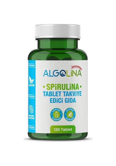 Algolina Spirulina Tablet 525 Mg 2 x 120 Tablet