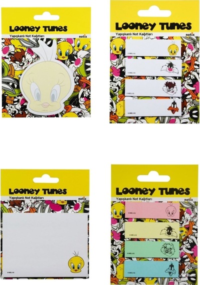 Looney Tunes-tweety--4 Lü Yaışkanlı Not Serisi