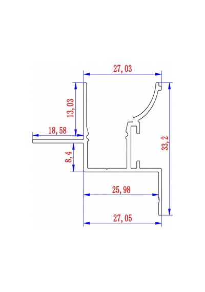 Dl158f Esnek Sıva Altı Trimless Led Profil 1 Metre 15x12 Mm Alüminyum Delikli Kanatlı Alçıpan Gömme Led Kanal 55542943
