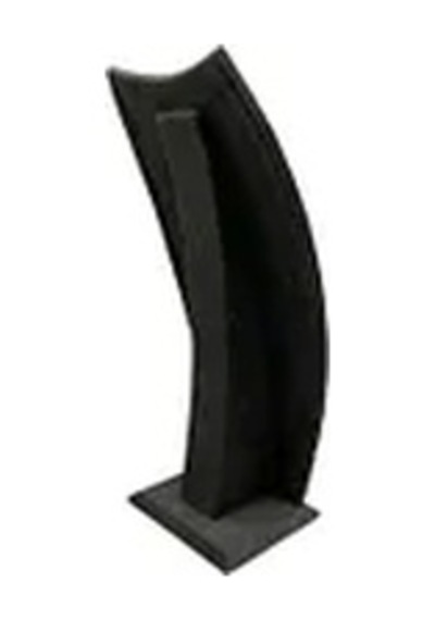 Yerli Üretim Dubai Model Süet Kumaş Füme Renk 25/12 Cm Kolye -zincir Ayaklı Stand Çok Renkli