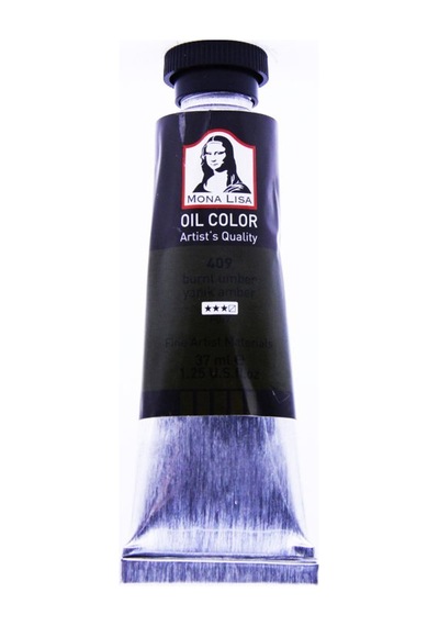 Mona Lisa Yağlı Boya 37 Ml Yanık Amber 409 Çok Renkli