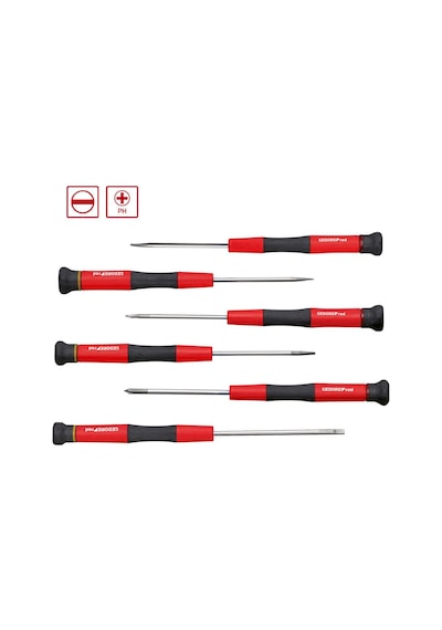 Gedore Red R38005906 Elektronikçi Tornavida Seti 6 Parça 3301351
