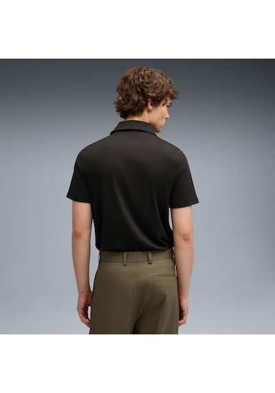 Puma Scuderia Ferrari Erkek Siyah Polo Tişört 632782-01 SIYAH