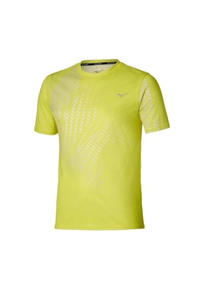 Mizuno Graphic Erkek Tişört Sarı Çok Renkli