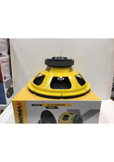 Soundmax Sx-fc12 30 Cm 1500 Watt Kabinli Subwoofer Bas