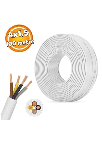 Ms 4x1,5 Ttr Cca Kablo 100 Metre