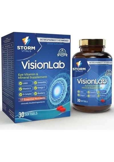 Storm Vitals Visionlab 30 Softjel Kapsül