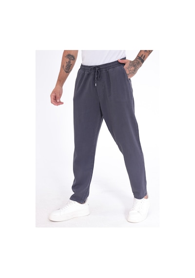 Blayn Jeans Erkek Regular Fit Gabardin Pantolon Günlük Rahat Kesim Klasik Erkek Pantolon Gri