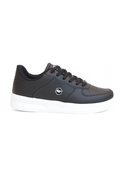 2228-wickers Air Force Modeli Anatomik Tabanlı Üst Kalite Unisex Sneakers Ayakkabı Siyah - Beyaz