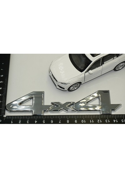 4X4 Arazi Suv Pickup Bagaj Krom Metal 3M 3D Yazı Logo Amblem (550753579)