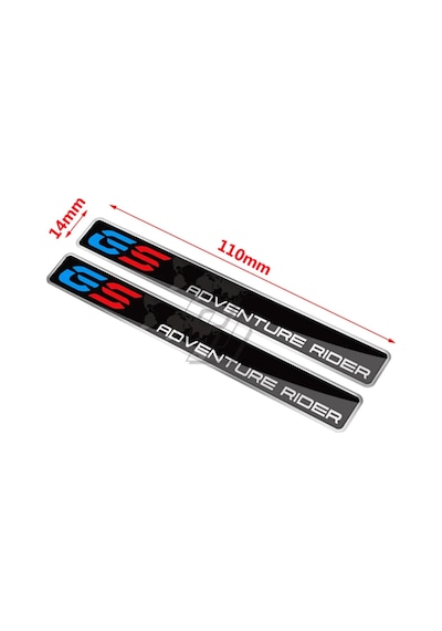 BMW GS Adventure Siyah Damla Sticker Etiket Modeli