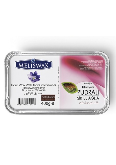 Meliswax Titanyum Pudralı Kalıp Sir Ağda 400g
