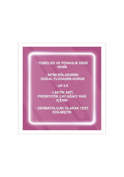 Hijyenik İntim Yıkama Jeli Hipoalerjenik Tüm Ciltler 1 X 200 Ml