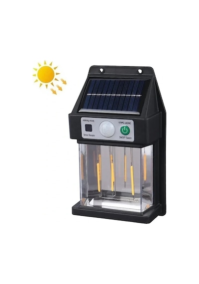 Güneş Enerjili Duvar Lambası Yx-666 3w Bx40