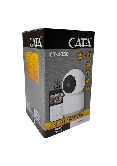 Cata Akıllı Ip Kamera Gece Görüşlü Full Hd-108