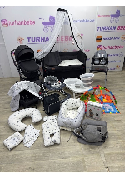 Yeni Doğan Cool Bag Lüx Bebek Çeyiz Seti 30 Parça