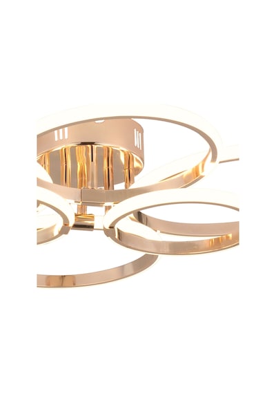 Pl 02 6 Model Gold 3 Renkli Salon Ve Oturma Odası İçin İdeal Alüminyum Avize, 75x10 Gold