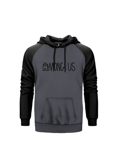 Among Us Kırmızı Renk Reglan Kol Sweatshirt