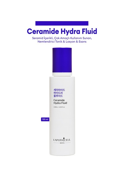 Seramid İçerikli, Nemlendirici Tonik & Losyon & Esans Lapothıcell Ceramide Hydra Fluid