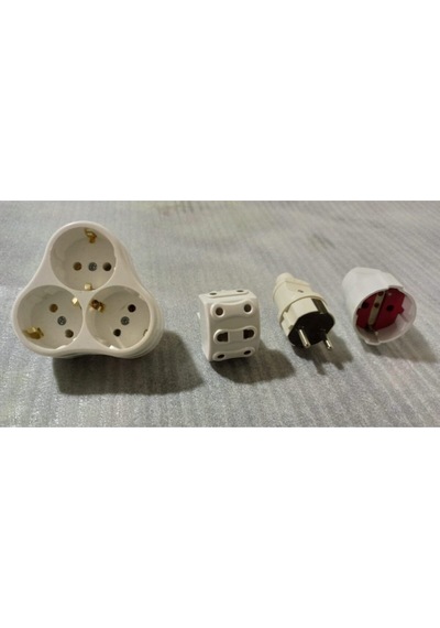 4 Lü Set 3Lü Golyat. 5Li Golyad.Topraklı Erkek Fiş Ve Dişi Fiş