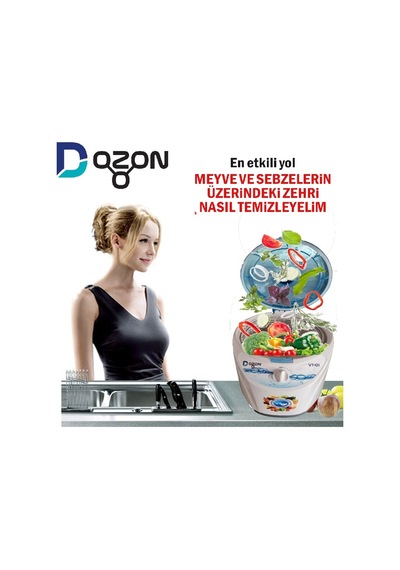 OZONLU SEBZE MEYVE YIKAMA