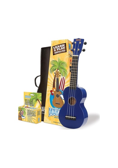 Mahalo Learn 2 Play Ukulele Seri Mavi