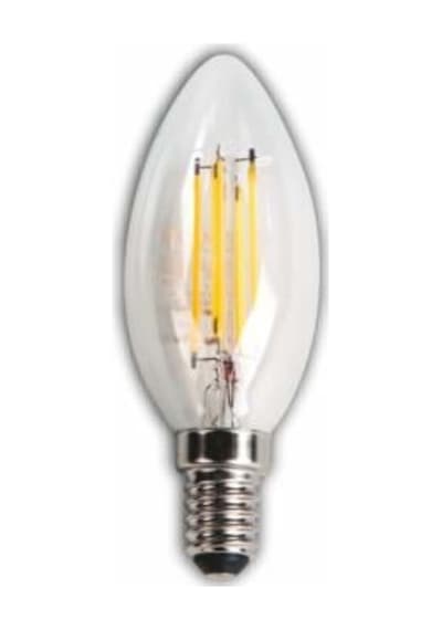 Cata Ct-4063 7w Led Filament Düz Buji Günışığı İnce Duy Avize Ampul