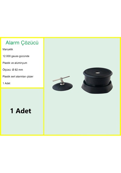Sert Plastik Alarm Etiketi Çözücü Sökücü / Süper 12.000 Gauss Güç