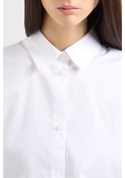 Armani Exchange Bayan Gömlek Xw001180 Af12812 U0002 Beyaz Beyaz