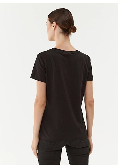 Guess Kadın T Shirt V3bı11 J1314 Jblk Siyah
