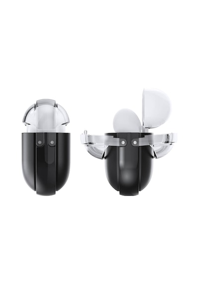 Subutu Apple Uyumlu AirPods Pro Airbag 36 Darbelere Karşı Dayanıklı Kılıf-şeffaf Şeffaf