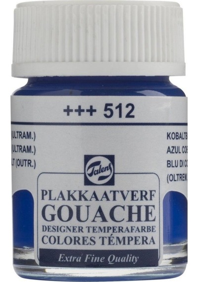 Talens Guaj Boya Cam Şişe 16Ml 512 Cobalt Blue Mavi