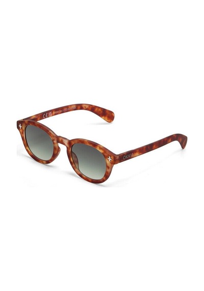 Okkia Milano Unisex Güneş Gözlüğü Midnight / Lens: Yeşil Gradyan Kahverengi