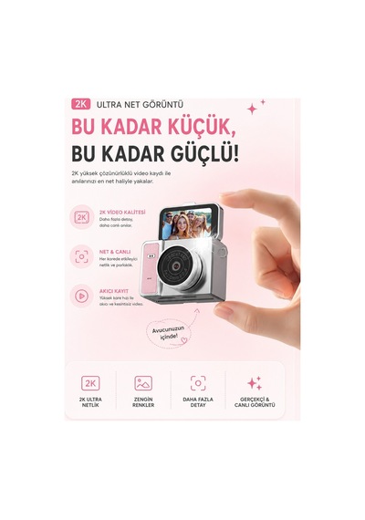 Robeve S162 Mini Dijital Fotoğraf Makinesi