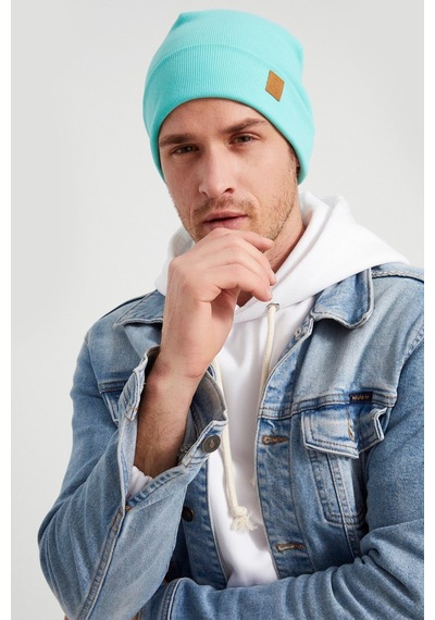 Butikgiz Erkek Balıkçı Style Pamuklu Kaşkorse, Terletmez, Ultra Hafif, Yumuşak Bere Aqua