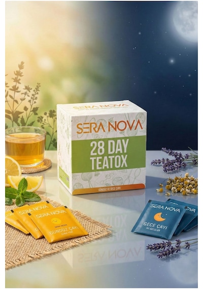 Seranova Detox Çayı 28 Gündüz Çayı 14 Gece Çayı