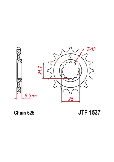 Kawasaki Z 1000 Ön Arka Dişli Jt Sprockets 2010-2014
