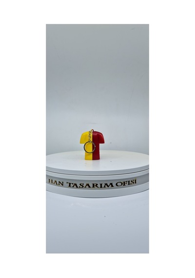 Sarı Kırmızı Gs Forma Anahtarlık
