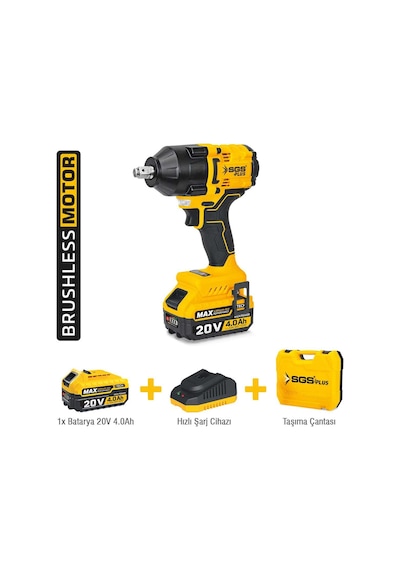 Sgs BL SGS5503 20 Volt 4 Ah Akülü Darbeli Somun Sıkma