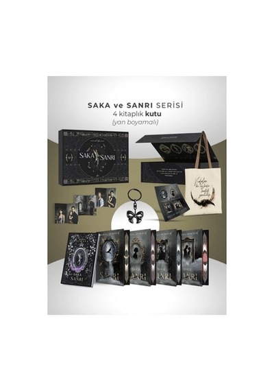 Saka Ve Sanrı Serisi - 4 Kitaplık Yan Boyamalı Kutu - Dppq-906111