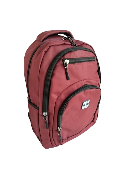 Bear & Deer Fibro Sırt Çantası Bordo Bd-cn0256 Desenli