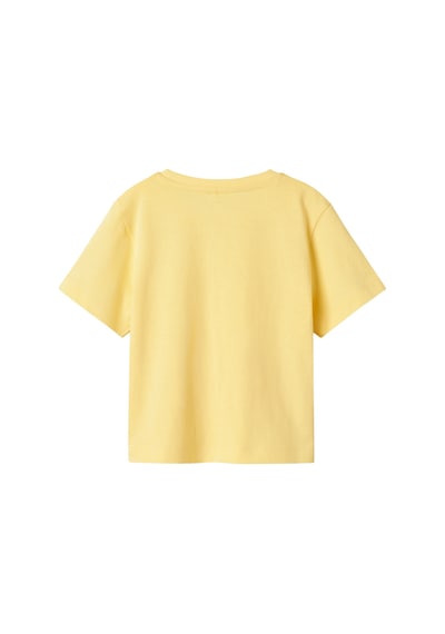 Name It Nmfjassa Ss Nreg Top Pb Sarı Kız Çocuk Kısa Kol T-shirt 000000000102263521 Sarı