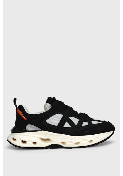 Lufian Erkek Vlad Deri Sneaker Ayakkabı 112230236 Siyah Siyah