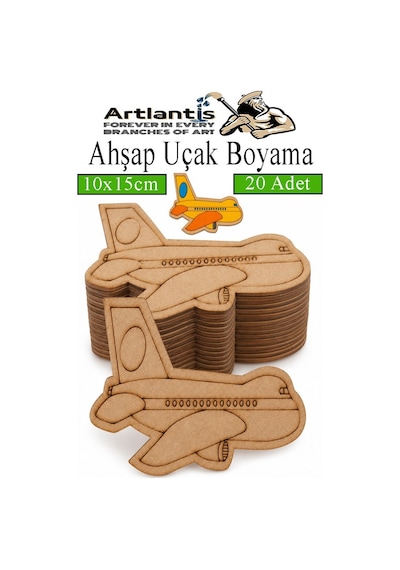 Ahşap Boyama Araçlar 20 Adet 10x15cm Taşıtlar Boyama Figürü Etkinlik Çoçuk Gelişim Motor Beceri Kreş Anasınıfı Yeşil