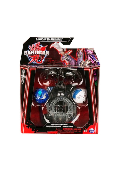 Bakugan Başlangıç Paketi S1 Nillious Dragonoid Trox Bakugan